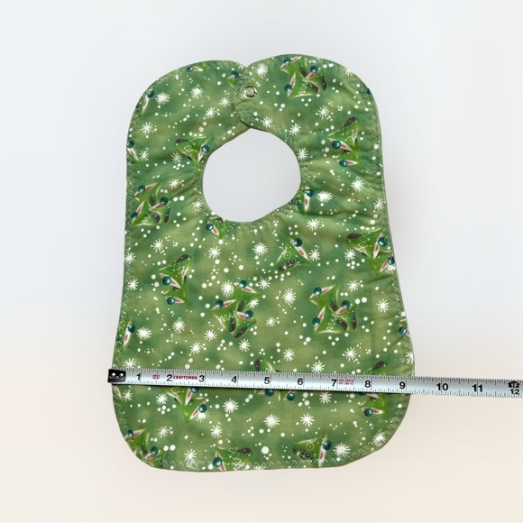 Lot/3 Handmade Holiday Bibs OOAK 🎁 - Picture 4 of 12